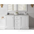 Commercial High Quality Double Sink Mirrored Bathroom Vanity